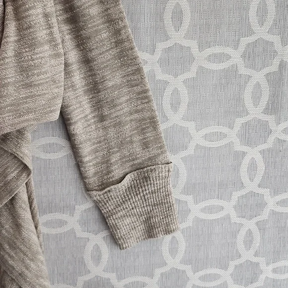 Knox Rose Crew Neck Brown Poncho Sweater Women's  S/M - Picture 4 of 8